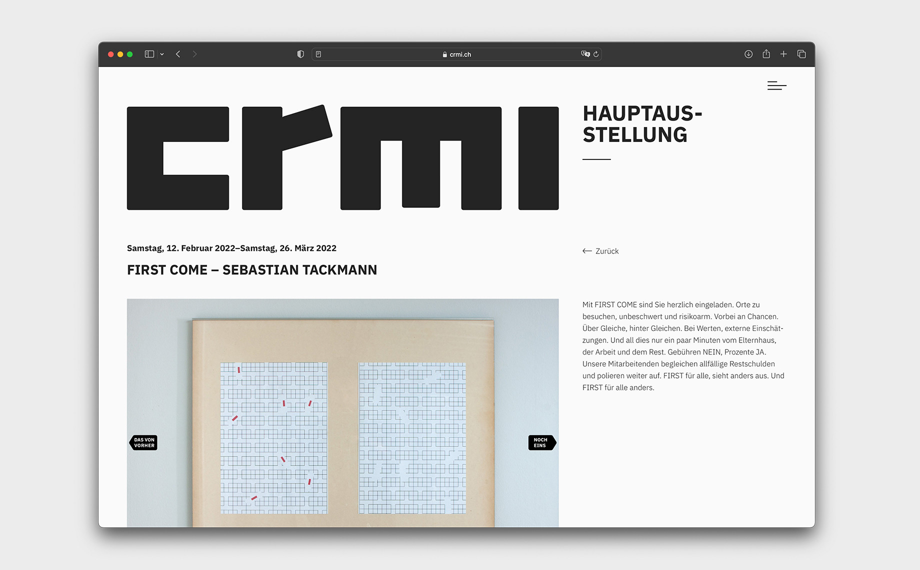 Website Galerie CRMI Bild 2